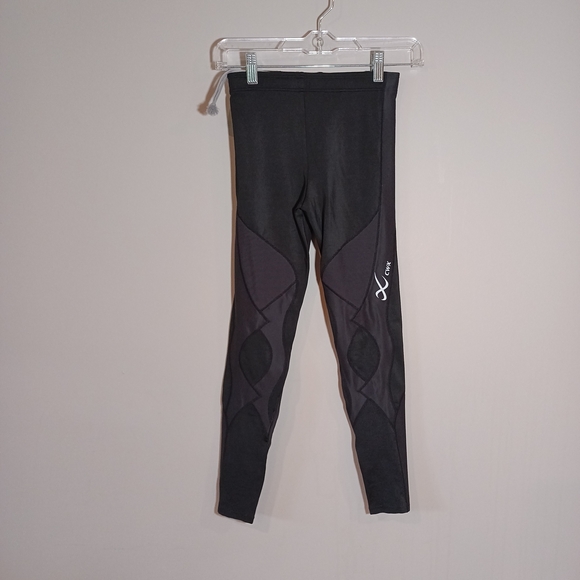 CW-X Pants - CW - X ventilator tights 127809 full length black compression Runnig  XS New